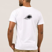 孔雀の精神 Tシャツ (裏面)