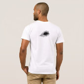 孔雀の精神 Tシャツ (裏面フル)