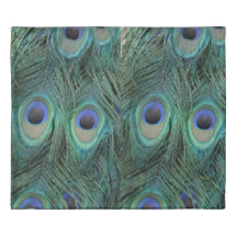 孔雀の美しい緑の羽