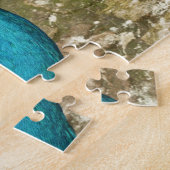 孔雀の美しい自然写真 ジグソーパズル (側面)