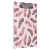 孔雀の羽が付いているパターン クリップボード (右)