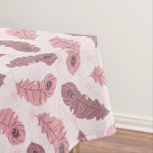 孔雀の羽が付いているパターン テーブルクロス (インサイチュ)