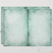 孔雀の羽と繁栄のジャーナルのページ (正面/裏面)