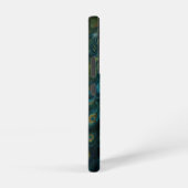 孔雀の羽に囲まれた美しい女性 SAMSUNG GALAXYケース (右側面)