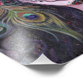 孔雀の羽のある死んだプリントの日 フォトプリント            (角)