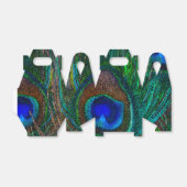 孔雀の羽のエッチングスタイル フェイバーボックス (折り畳みなし)