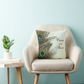 孔雀の羽のカスタマイズ可能な枕 クッション (椅子)