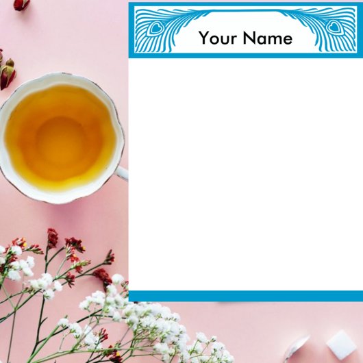 孔雀の羽のカス縁どタマイズ