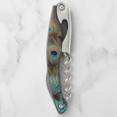 孔雀の羽のコルク ソムリエナイフ (裏面)