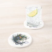 孔雀の羽のコースター コースター (側面)