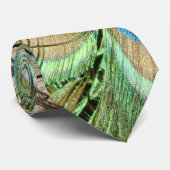 孔雀の羽のタイ ネクタイ (ロール)