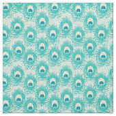 孔雀の羽のパターン ファブリック (見本)