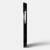 孔雀の羽の仮装パーティー付き赤面 Case-Mate iPhoneケース (裏面 / 左)