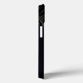 孔雀の羽の仮装パーティー付き赤面 Case-Mate iPhoneケース (裏面 / 右)