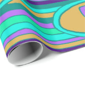 孔雀の羽の包装紙 ラッピングペーパー (ロールコーナー)