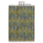 孔雀の羽の座標 フラスク (裏面)