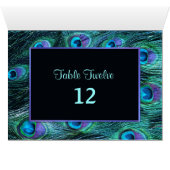 孔雀の羽の戯曲-テーブルの座席番号 (内部横(下))