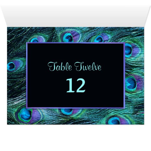 孔雀の羽の戯曲-テーブルの座席番号 (内部横(下))