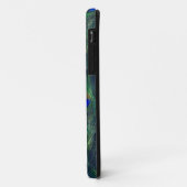 孔雀の羽の携帯電話のケースカバー Case-Mate iPhoneケース (裏面/左)