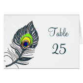 孔雀の羽の数 (正面横)