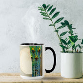 孔雀の羽の最高傑作1900マグカップから マグカップ