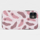 孔雀の羽の模様 Case-Mate iPhoneケース (裏面(横))
