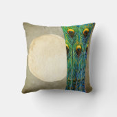 孔雀の羽の花瓶最高傑作1900 クッション (裏面)