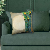 孔雀の羽の花瓶最高傑作1900 クッション