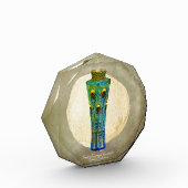 孔雀の羽の花瓶最高傑作1900 フォトブロック (左)