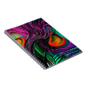 孔雀の羽の虹 ノートブック (右側)