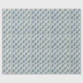 孔雀の羽の贅沢なデザインの包装紙 ラッピングペーパー (フラット)