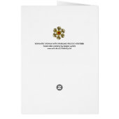 孔雀の羽を持つロマきらめくティックな女性 (裏面)