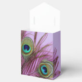 孔雀の羽サンキューパーティーの好意ボックス フェイバーボックス (オープン)