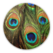 孔雀の羽セラミックノブ セラミックノブ (正面)