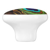 孔雀の羽セラミックノブ セラミックノブ (側面)