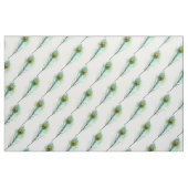 孔雀の羽パターン生地 ファブリック (ファットクウォーター)