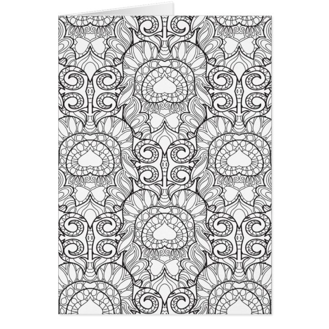 孔雀の羽パターン落書き (正面)