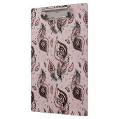 孔雀の羽パターン クリップボード (左)