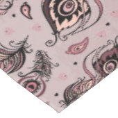 孔雀の羽パターン テーブルクロス (アングル)