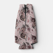 孔雀の羽パターン ボトルクーラー (裏面)