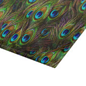 孔雀の羽根の侵入 カッティングボード (角)