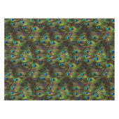 孔雀の羽根の侵入 テーブルクロス (正面(横))