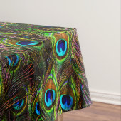 孔雀の羽根の侵入 テーブルクロス (インサイチュ)