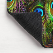 孔雀の羽根の侵入 マウスパッド (コーナー)