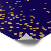 孔雀の羽根50周年結婚記念 ポスター (角)