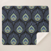 孔雀の羽根：パタエレガントーン。 シェルパブランケット (正面(横))