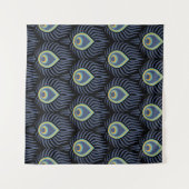 孔雀の羽根：パタエレガントーン。 タペストリー (正面(横))