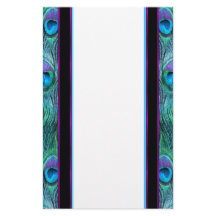 孔雀の羽毛ドラマ文房具