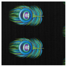 孔雀の羽毛布 ファブリック