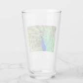 孔雀の羽毛 タンブラーグラス (裏面)